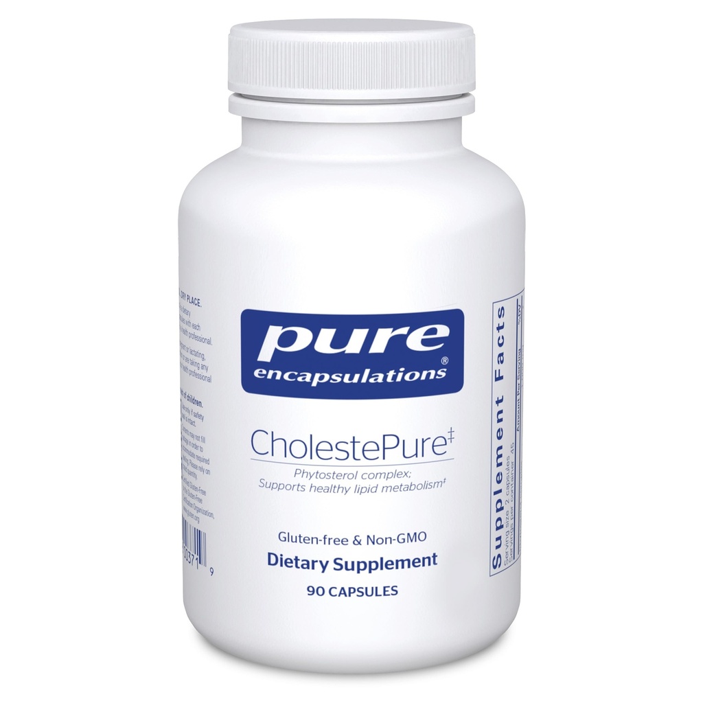 Pure Encapsulations CholestePure | Supplement to Support Cardiovascular Health, Enzyme Function, and Lipid Metabolism* | 90 Capsules