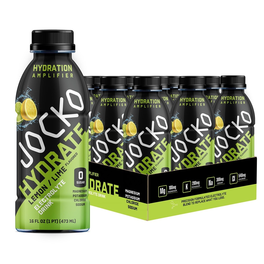 Jocko Paliwo Hydrate Napoje Electrolyte - Wzmacniacz Napojów Sportowych Napojów Napojów Napojów Napojów Napojów Napojów Napojów Napojów Napojów Napojów, Pigment Quencher