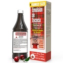 Emulsión de Escoccia with Cod Liver Oil - Cherry Flavor - Vitamins A, D, E & B1 for Immune and Liver Supplement - Liquid Supplement for Kids - 15.3 Fl Oz Between 124; 1- Pack