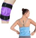 REVIX Kolano i Tylny Ice Pack dla urazów wielokrotnego użytku, żel Ice Wrap z zimnej terapii kompresji