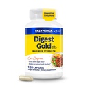 Enzymedica Digest Gold + ATPro, Maximum Strength Digestive Enzymes, Pomaga Digest dużych posiłków, dla gazu i wzdęcia, 120 Kapsułki