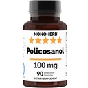 MONOHERB Polikozanol 100 mg na kapsułkę - 90 kapsułek jednodawkowych