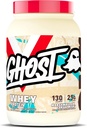 GHOST Proszek z białka serwatki, mleko zbożowe z marmuru - 2LB, 25G białka - Mieszanka białka serwatki - Postworkout Fitness & Nutrition Shakes, Smoothies, Pieczenie i Gotowanie - Soy & Gluten- Free