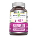Amazing Supples 5- HTP (L- 5- Hydroxytryptofan) Supplement Equipment 124; 200 Mg per Serving Equipment 124; Veggie Capsules Equipment 124; Non-GMO Equipment 124; Gluten- Free Equipment 124; Made in USA (1 Pack Equipment 124; 120 Count)