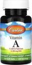 Carlson Labs Witamina A Palmitate, 15000 IU, 120 Softgels