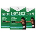 Biofreeze Pain Relief Patches, Artreetis Pain Reliever, Knee & Lower Back Pain Relief Patch, Sore Muscle Relief, Neck Pain Relief, FSA Kwalifikowalne, 3 Pack (5 Biofreeze Menthol Patches)