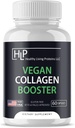 Zdrowe żywe białka 124; Wegan Colagen Booster 124; Pomaga Wsparcie i Boost Kolagen w Twoim systemie dla zdrowych włosów, skóry, paznokci 124; Wegan, Wegetarianin, Keto, Paleo, Gluten Free 124; Kapsułki (60 Count)