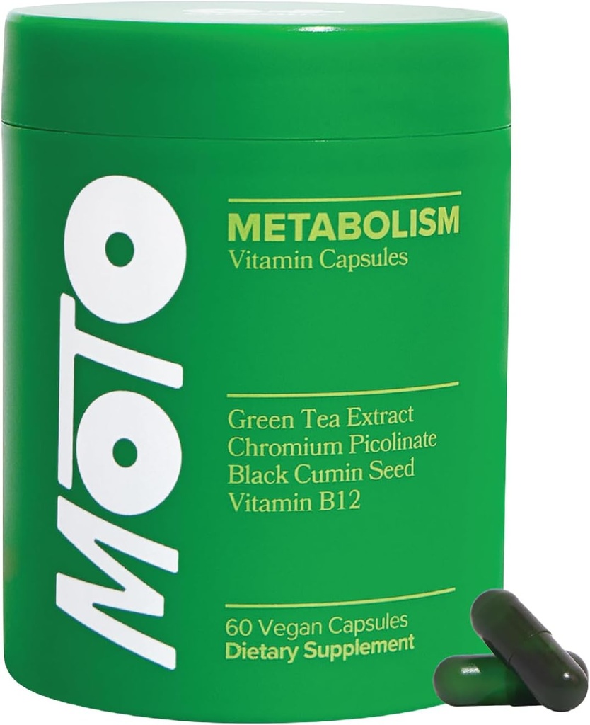O Pozytiv Moto Kobiet Metabolizm Wsparcie - Energia, Łodygi curb, Zdrowy Metabolizm - Kapsułki wegańskie, 30 Służenia