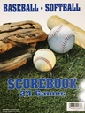Glovers Baseball / Softball 24 Gra Scorebook