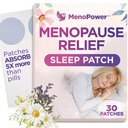 Chłodzenie Comfort Sleep Patches dla kobiet - Menopauza Relief dla lepszej pomocy snu - Suplement do snu dla relaksacji i dodatkowej siły - Wsparcie Hot Flash, Jakość Sleep & Redukcja Zmęczenia - 30 Łaty