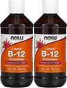 Teraz żywność Witamina B- 12 Liquid, 8oz (Opakowanie po 2)