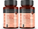 precilinica Bilberry Extract 10,000mg x 360 tabletek (2 butelki) - 10 x Więcej antocyjanidów na tabletkę niż większość innych - i 5 mg Black Pepper Extract na 300% Zwiększona absorpcja