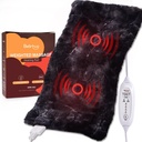 Masaż bearhugh elektryczny Pad grzewczy, 12 "× 24" Ważony Pad grzewczy, 4 tryby masażu i poziomy ciepła