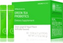 VITALBEAUTIE Green Tea Probiotics (Plant-Sourced Probiotics) Containing Vitamin D and zinc for Gut Health by AMOREPACIFIC Korean Acidophilus Probiotic - 60 Sticks