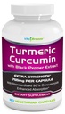 Kurkumina kurkumina kurkumina z ekstraktem Black Pepper - 755mg na kapsułkę, 180 Veg. Czapki - Zawiera piperynę (dla Superior Absorption and Tumeric Bio- Availability) i 95% Znormalizowanych kurkuminoidów