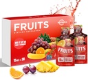 Super Fruit Liquid Juice - 30 Pouches Superfoods Supplements for Women, Men and Kids - Support Energy, Immunitet, Trawienie i Metabolizm - Wegan, 30 Day Supply