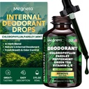 Chlorofil Płynne Krople - Suplement odsiarczania ciała dla kobiet i mężczyzn - Detox, Energia i skóry Zdrowie Wsparcie - Wegan, Non-GMO, 2 Fl Oz