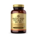 Solgar Grape Seed Extract 100 mg, 60 Kapsułki wegetatywne - Phytonutrient Antioksydant Support - Vegan, Gluten Free, Dairy Free - 60 Służenia