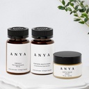ANYA Multivitamin + Balsam sutek Bundle Pospartum Essentials dla kobiet, Poporodowe suplementy do karmienia piersią