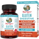 MaryRuth Organic Gluten Enzymy Kapsułki 124; Enzymy Suplement do Gut Wsparcie Zdrowia 124; Gluten Pokarm 124; & Nutricent Wchłanianie 124; Wegan 124; Gluten Bezpłatne 124; 60 Liczba