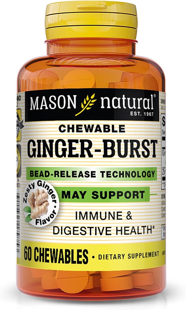 Mason Natural Ginger- Burst, 60 Hrabia