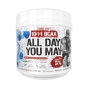 5% odżywka bogata Piana AllDayYouMay BCAA proszek 124; Premium Intra & Post Trening aminokwasów, EAA, elektrolity 124; Hydration, Endurance, Odzysk 124; Wegan & Keto 124; 16.4 oz, 30 Srvgs (Blue Malina)