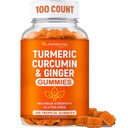 Gumki turmerowe dla dorosłych i dzieci 124; Max siła Turmeric i Ginger Supplement Agregat 124; Wegan Organic Natural Turmeric Curcumin Gummies dla ogólnego zdrowia 124; Najlepszy suplement kurkuminy z Ginger