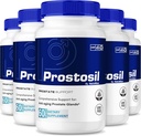 (5 opakowań) Kapsułki Prostosil, Wszystkie Naturalne Formuły Wsparcia dla Zdrowia Prostate, Maksymalna moc Suplement ziołowy do kontroli i zdrowia ogólnego, Pigułki witaminy Prosto Sil Oficjalny przegląd (300 Kapsułki)