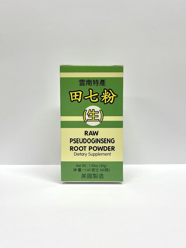 Raw Pseudoginseng Proszek korzeniowy Suplement ziołowy Pomaga w promowaniu zdrowego układu sercowo-naczyniowego 1.4oz Wyprodukowane w USA