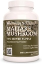 Remedy 's Nutrition Maitake Mushroom 124; 1000 mg 60 Vegan kapsułki Suplement diety 124; Dwa miesiące dostaw