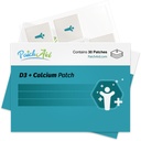 PatchAid D3 / Wapnia Topical Patch 30- Day Supply (Opakowanie 2)
