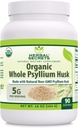 Herbal Secrets Whole Pzyllium Husk Powder Supplement Equipment 124; 5 Grams per Serving Equipment 124; Non-GMO Equipment 124; Gluten- Free Equipment 124; Made in USA (16 Oz, 1 Pack)