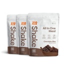 310 Nutrition - All- In- One Meal Replacement Shake - Nowa formuła z fiber bogaty Wegan Superfood Mieszanka - Naturalne słodziki - Niskie węglowodany Shake, Keto & Paleo Friendly - Gluten Free - 26 Esential Vitamin & Minerals - Triple Flavor Pack
