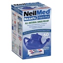 NeilMed NasaFlo Unbreak Neti Pot z 60 pakietów premiowanych
