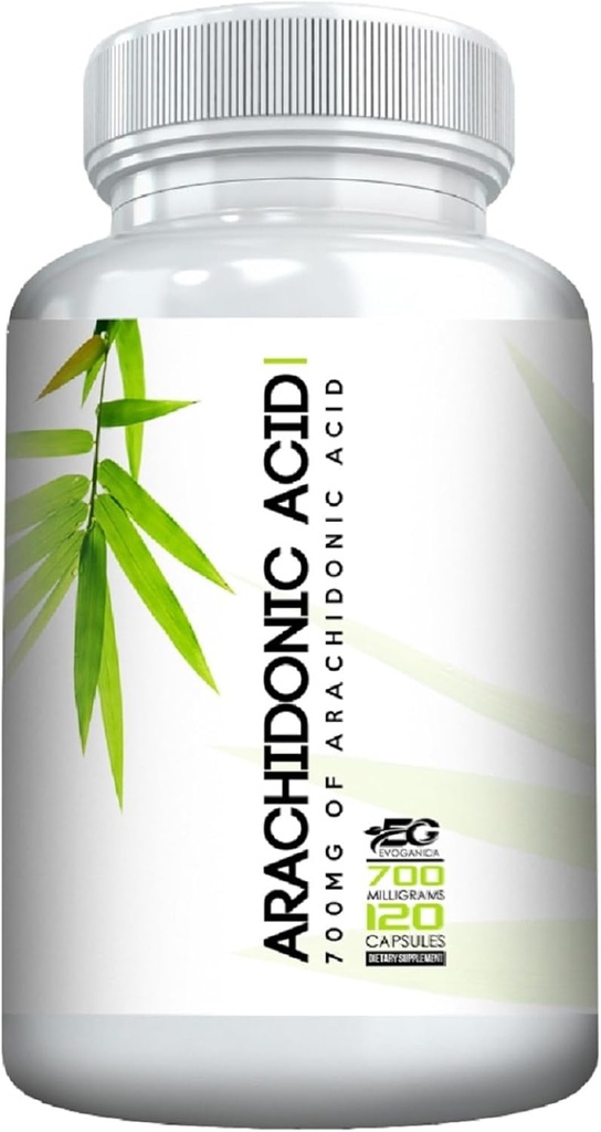 Arachidonic Acid - 700 MGS Per Serving - 120 Servings Per Bottle - Promotes Muscle and Stregth - Max Siła