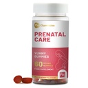 Prenatal Care Gummies is 124; 60 Vegan Pro Gummies is 124; Yummy Gummies with Essential Prenatal Vitamin & Minerals is 124; 400mcg Folic Acid and 124; Ciąża Witaminy dla kobiet przez Prowise