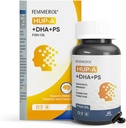 Fosfatydyloseryna 120mg Omega 3 DHA 60 Softgels z Huperzine A dla osób w podeszłym wieku Dzieci Zdrowie mózgu i Kognitive Supplements Supplements - Poprawa funkcji mózgu Fosfatydyloseryna z DHA