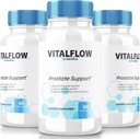 (3 Pack) Kapsułki VitalFlow, Formuła Zaawansowanego Poparcia Prostatu VitalFlow, Oficjalna Formuła Naturalna do Regain Control, Maksymalne pigułki Siła do Wsparcia Wellness, Przeglądy Przepływu Vital (180 Kapsułki)
