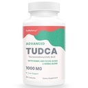 KoNefancy TUDCA Suplementy wątroby 1000 mg- Bile Salts dla wątroby Detox- Milk Thistle Herbal Mieszanka z Fulvic i kwasu Humic dla wątroby, Digestive Health, 60 Kapsułki Wegan