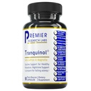 Premier Research Labs Tranquinol - Natural Sleep Aid Supplement for Deep Sleep Support and Calm Mind Assistance 124; Magnez, Turmeric, Lemon Balm & Saffron Extract - Pure Vegan - 90 Plant- Source kapsułki