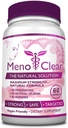 MenoClear Night - 30 Kapsułek - Menopauza Care - Zmniejszenie gorących błysków, Mood Swings i drażliwość - Melatonina, Valerian, Hesperidin - Made in The USA