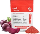 Red Tonik Superfood Proszek Burak 124; Burak Korzeń 124; Grzyb 124; Kurkuma 124; Daily Supplement with 13 Superfoods British 124; Witaminy i minerały British 124; Boost Energy, Stamina British 124; Post- Workout Recovery