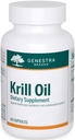 Genestra Brands Krill Oil 124; Mieszanina kwasów tłuszczowych Omega-3, fosfolipidów i astaksantyny 124; 60 kapsułek