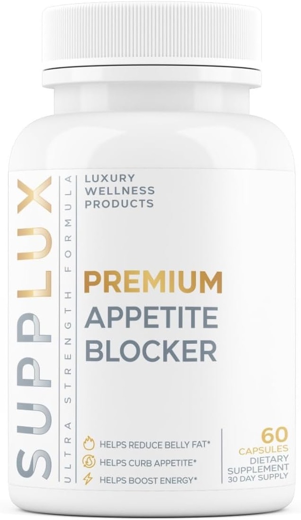 SuppLux Reg. 124; Premium Appetite Supressant Weight Loss Pills for Women Reg.