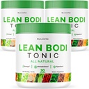 LIVORKA Lean Bodi Tonic, Wszystkie naturalne Advanced Formula Powder - 90 Sługi (3 Miesiąc dostaw) - Opakowanie 3