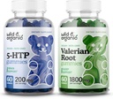 Wild & Organic 5HTP Gummies & Valerian Gummes Korzeń 60 Count