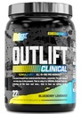 Nutrex Research Outlift Clinical Clinically Dased Pre Workout Powder with Creapine, Citrulline, EAA Research 124; Energy, Performance, Pompa Precuting Supplement for Men & Women (22 Słupki, Lemoniada z jagodami)