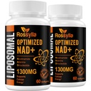 1300 MG Liposomal NAD + Suplement DODATKOWY 124; Najwyższe Wchłanianie DODATKOWE 124; Najczystszy suplement NAD do Boost NAD + Effectively according 124; Boosting NAD + Suplement do Defese Starzenie, Energia komórkowa, długowieczność 124; 120 Liczba