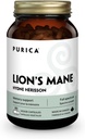 PURICA - Grzyby zmikronizowane z grzyba lwa, 60 Kapsułek wegańskich - Promotes Cognitive Health - Focus and Memory Support