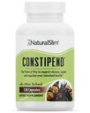 NaturalSlim, Zaparcia Relief, Stool Softeners Constipend, Colon Cleanser for Women & Men with Magnezu Citrate, Asparagate & Olive Extract, 120 Kapsułki warzyw